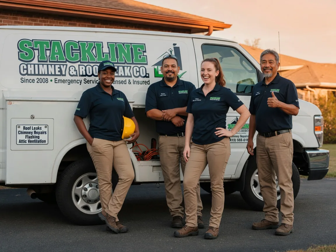 Chimney flashing repair company in Midvale, OH